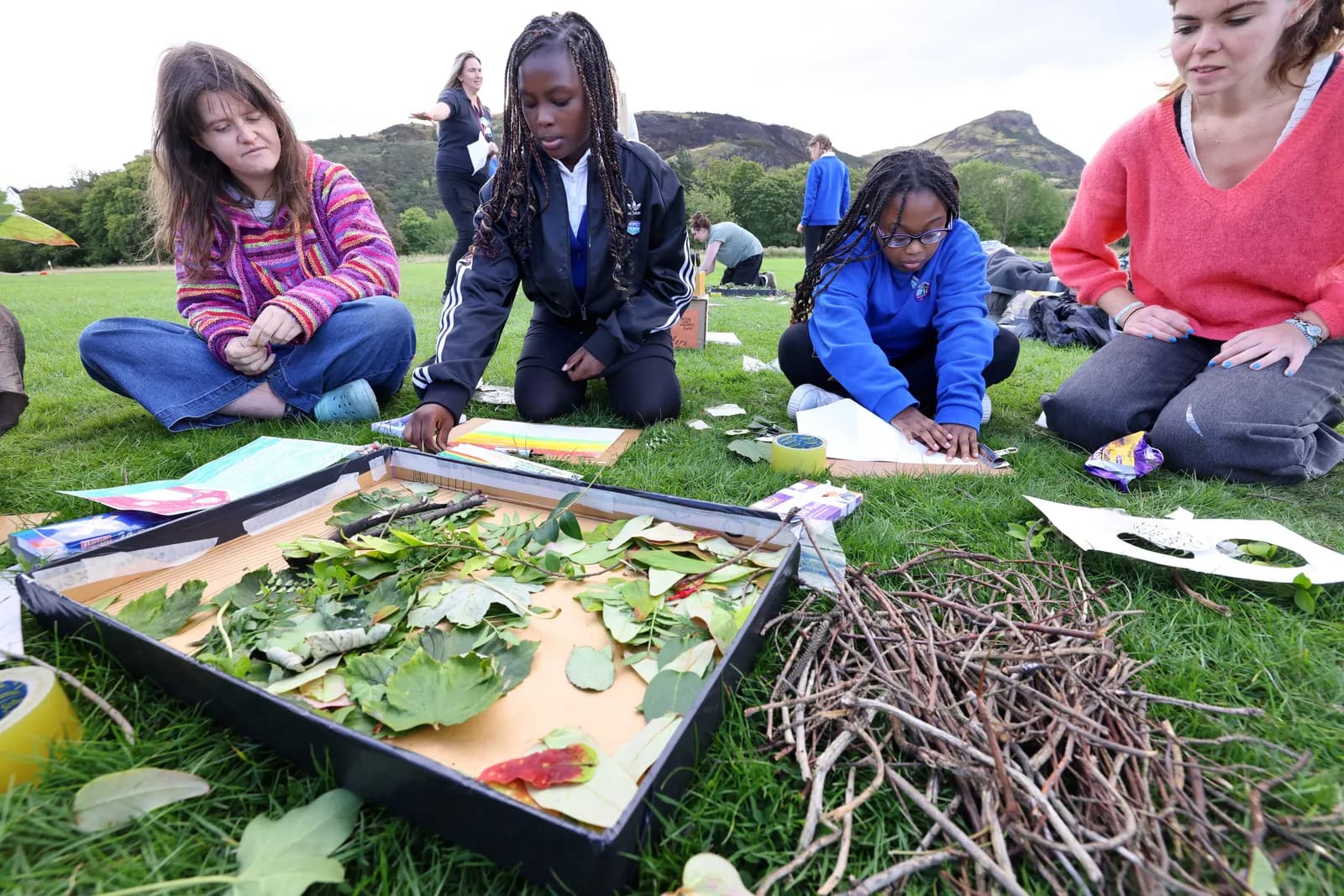 Over 2,300 Pupils Take Part in Scotland’s Largest Outdoor Learning Event in Holyrood Park
