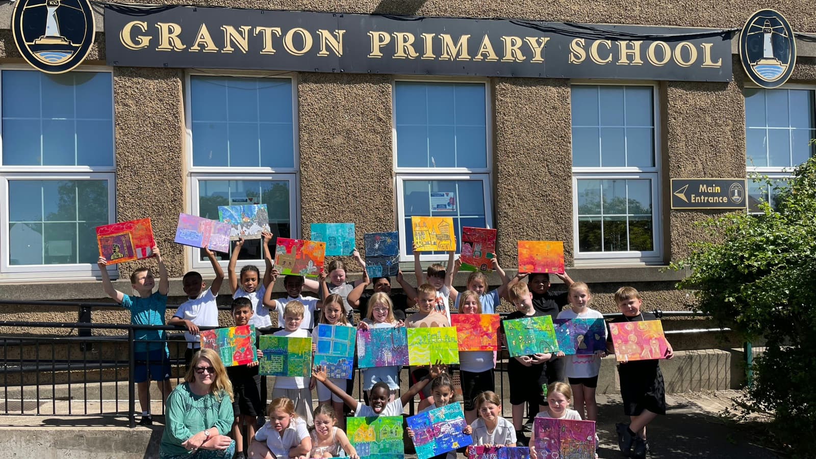 Granton Primary Pupils Create Exhibition To Celebrate Edinburgh World Heritage Anniversary