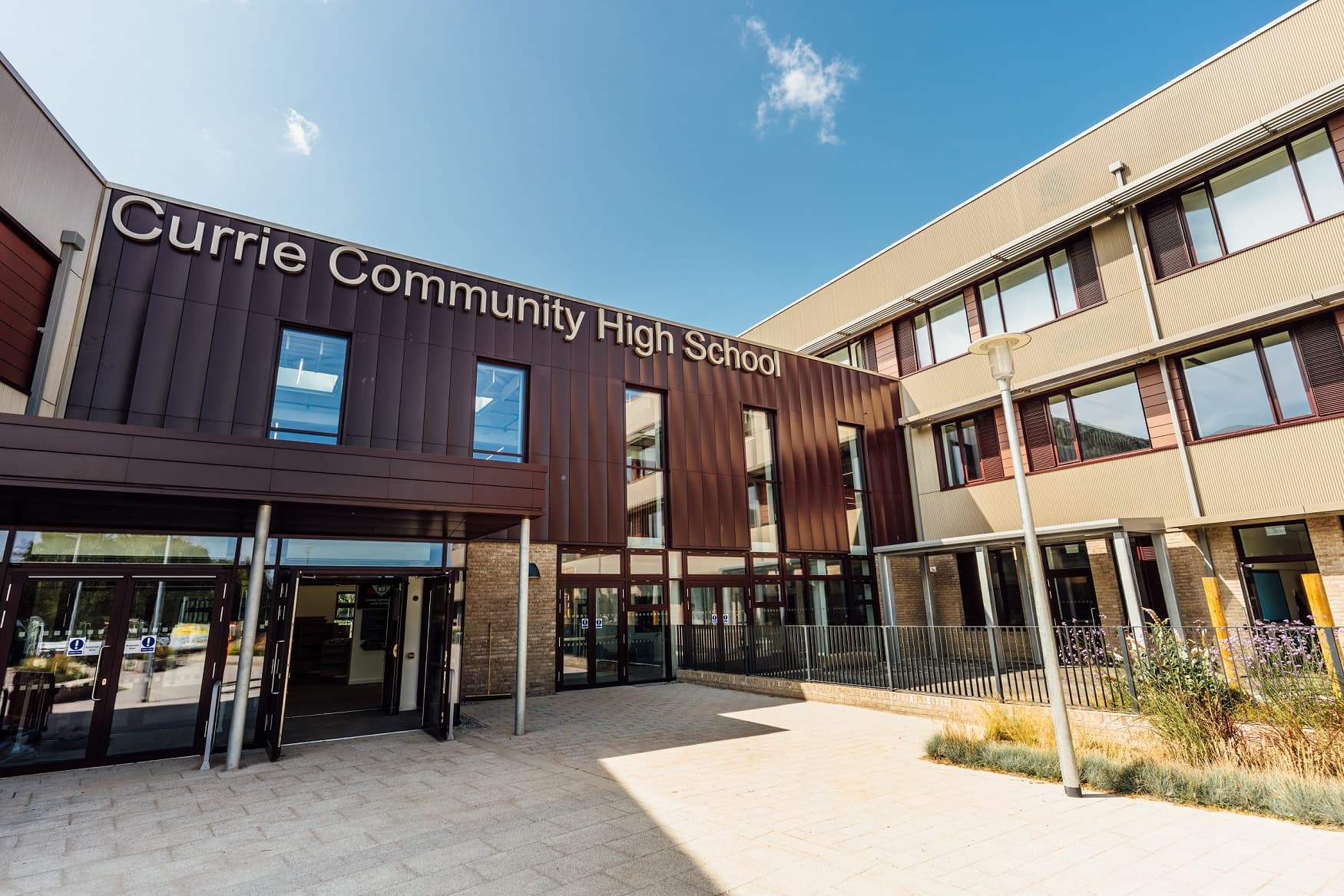 Currie Community High School Welcomes Pupils to Scotland’s First Passivhaus School with Pool