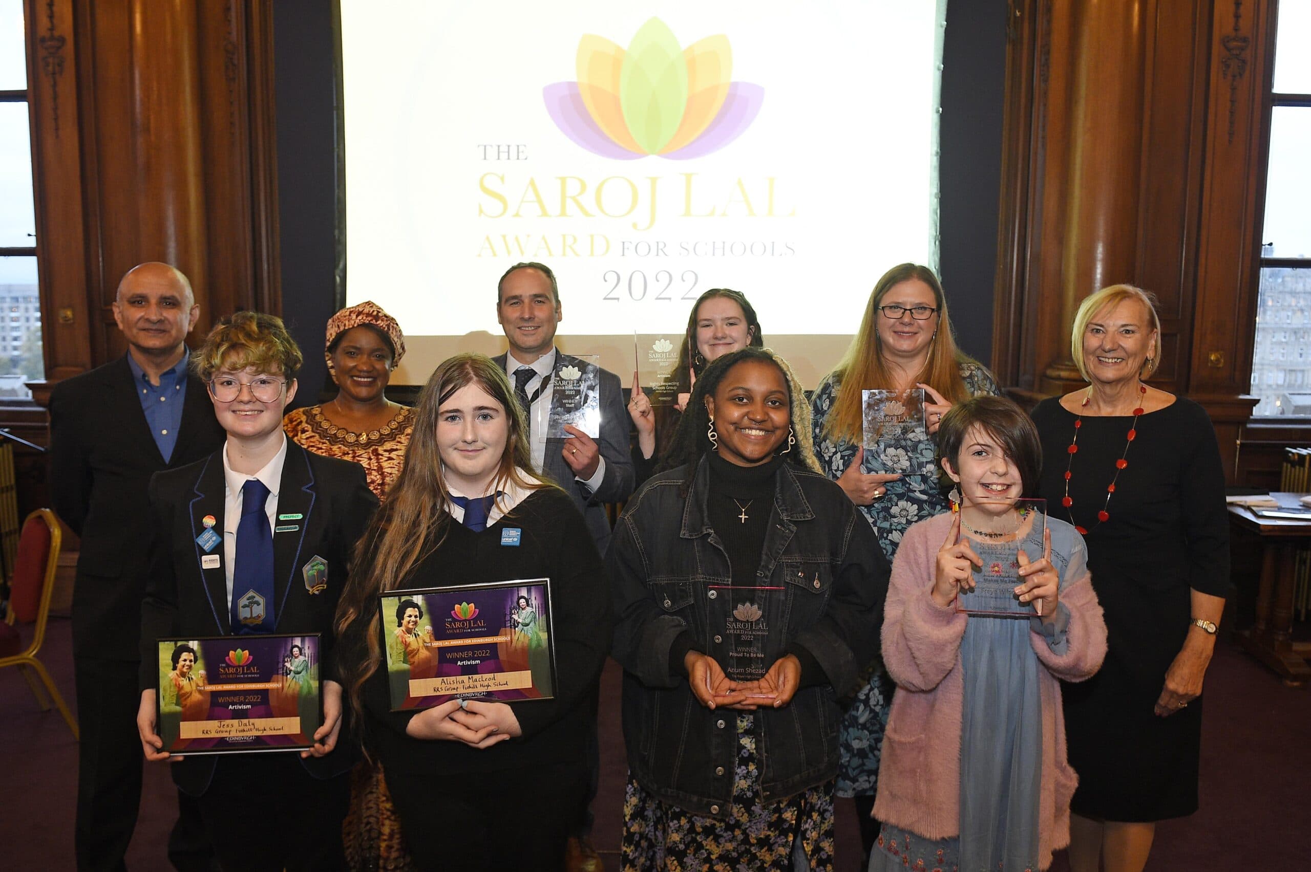 Saroj Lal Award for City of Edinburgh Schools