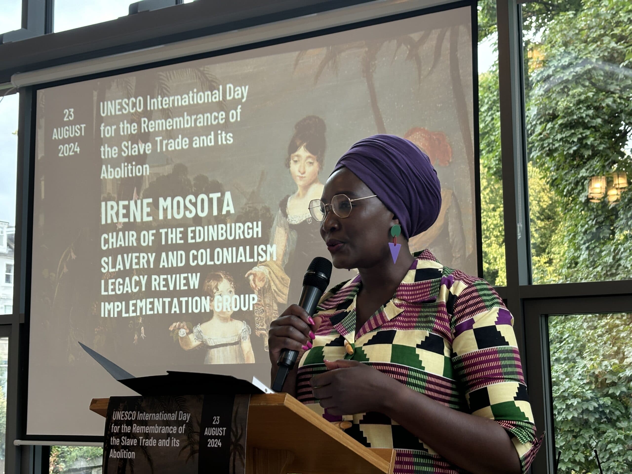 Honouring History: Edinburgh Observes International Day of Remembrance for the Slave Trade