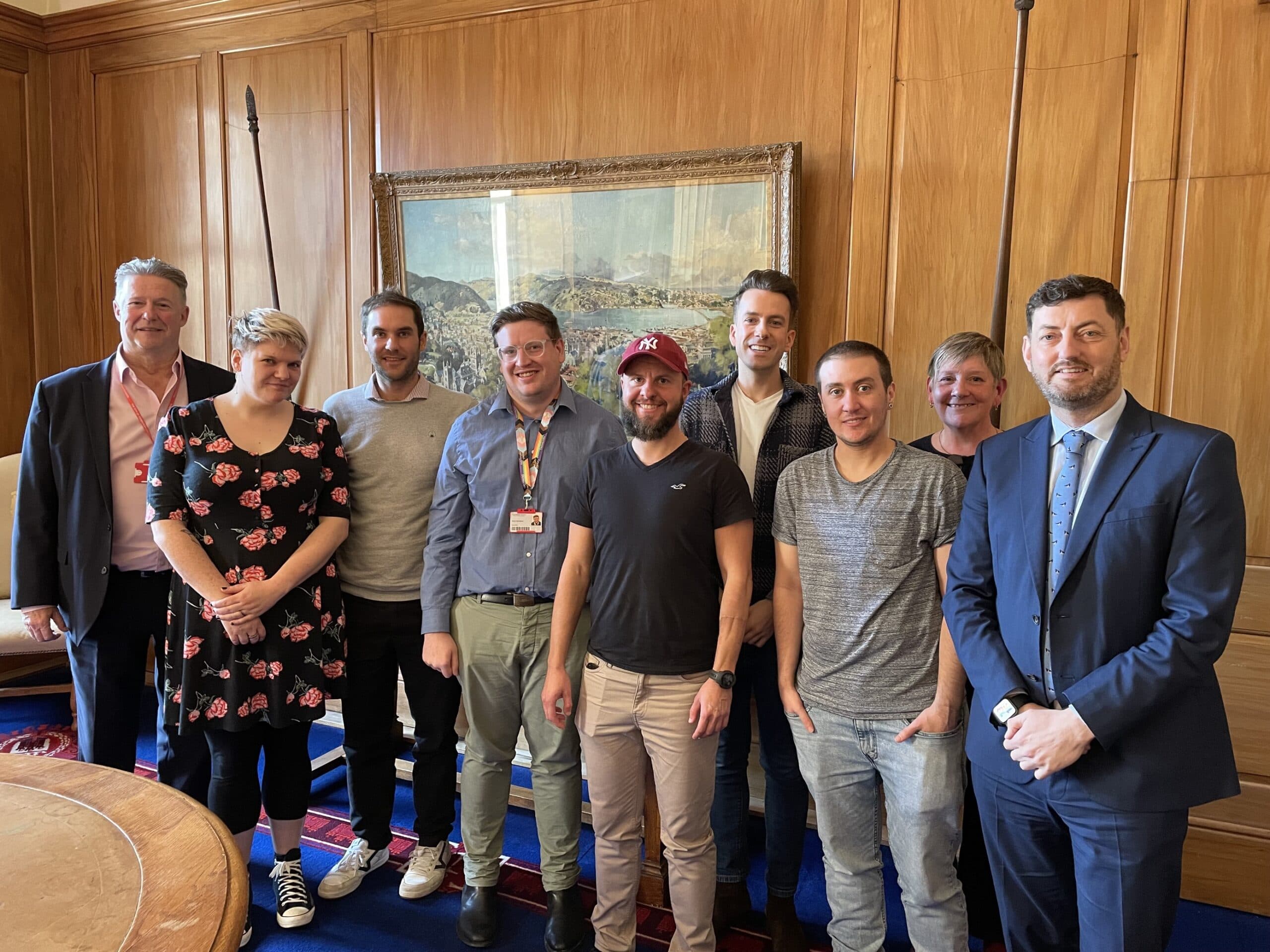 Council Leader meets with representatives of the Trans community