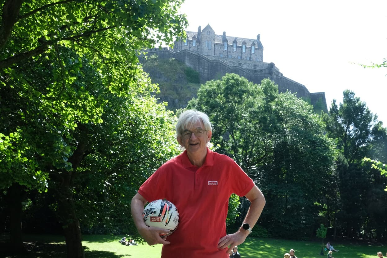 Homeless World Cup Co-Founder Mel Young to Receive Edinburgh’s Highest Honour
