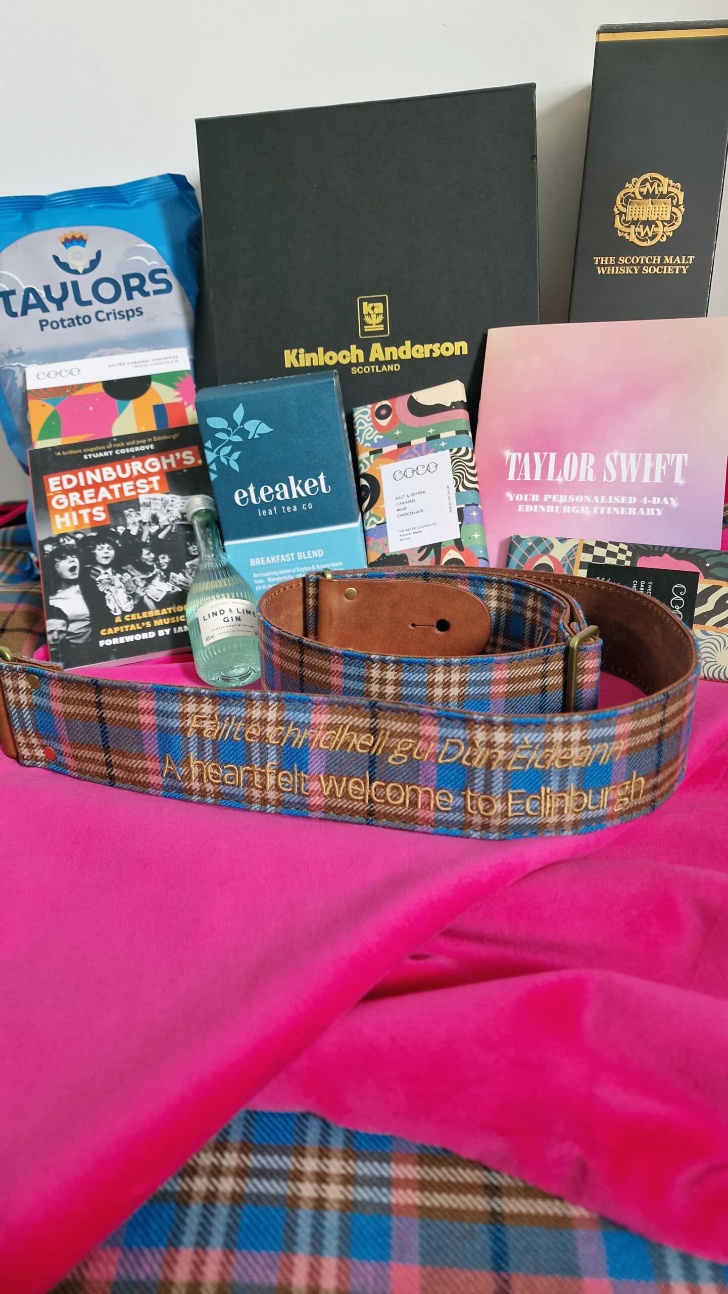 City of Edinburgh Honours Taylor Swift with Bespoke Gift Hamper