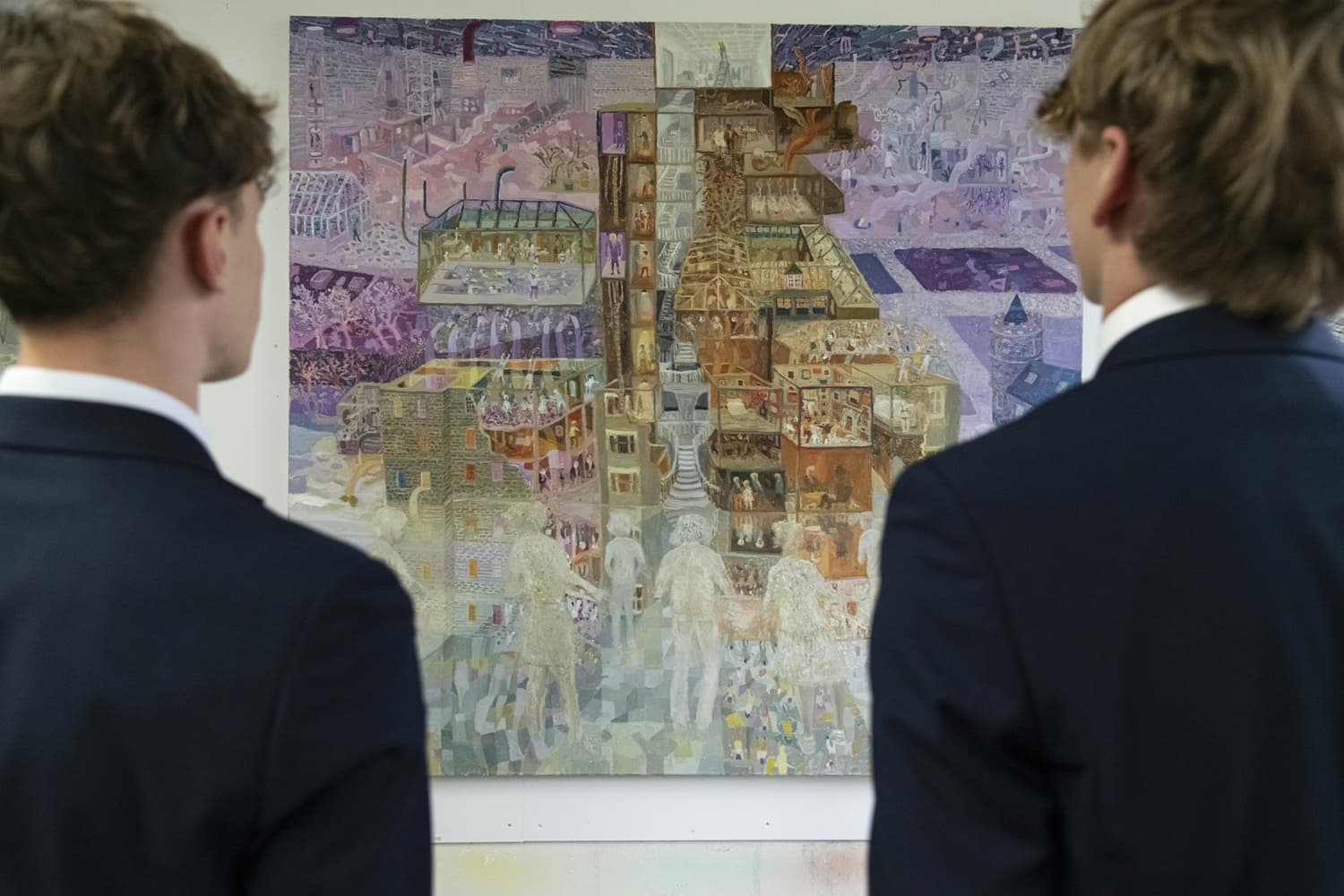Edinburgh School Residency Gives Pupils Rare Insight Into Professional Art