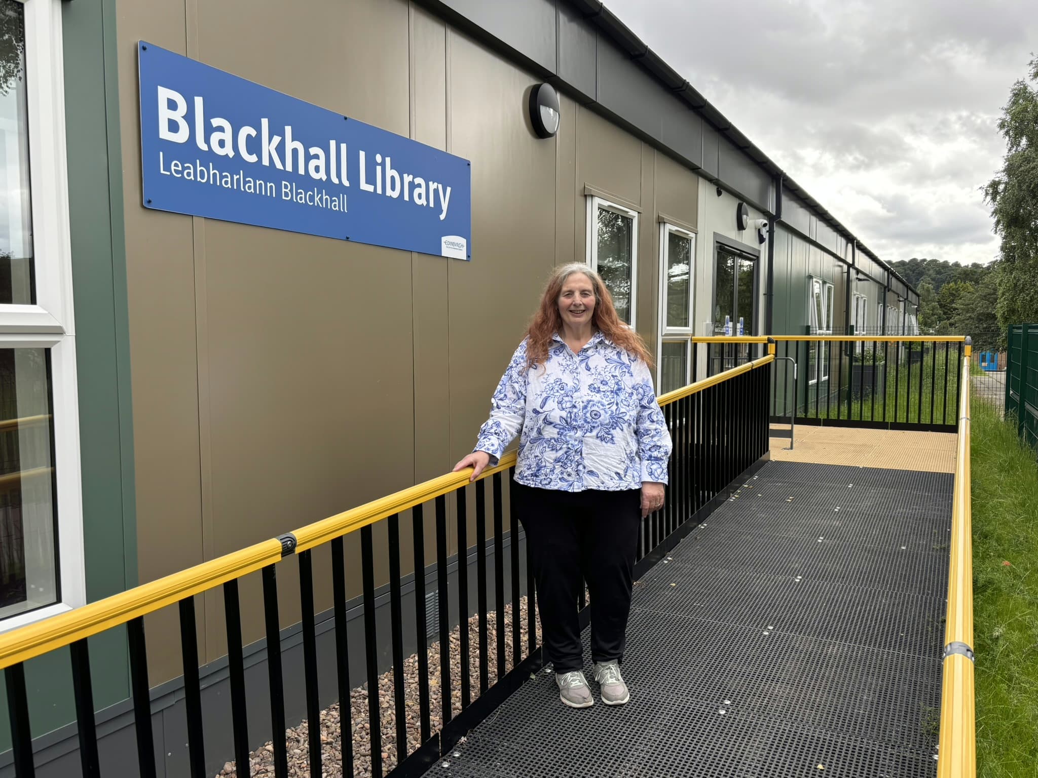 Blackhall Library Reopens in New Temporary Home Near Davidson’s Mains Primary