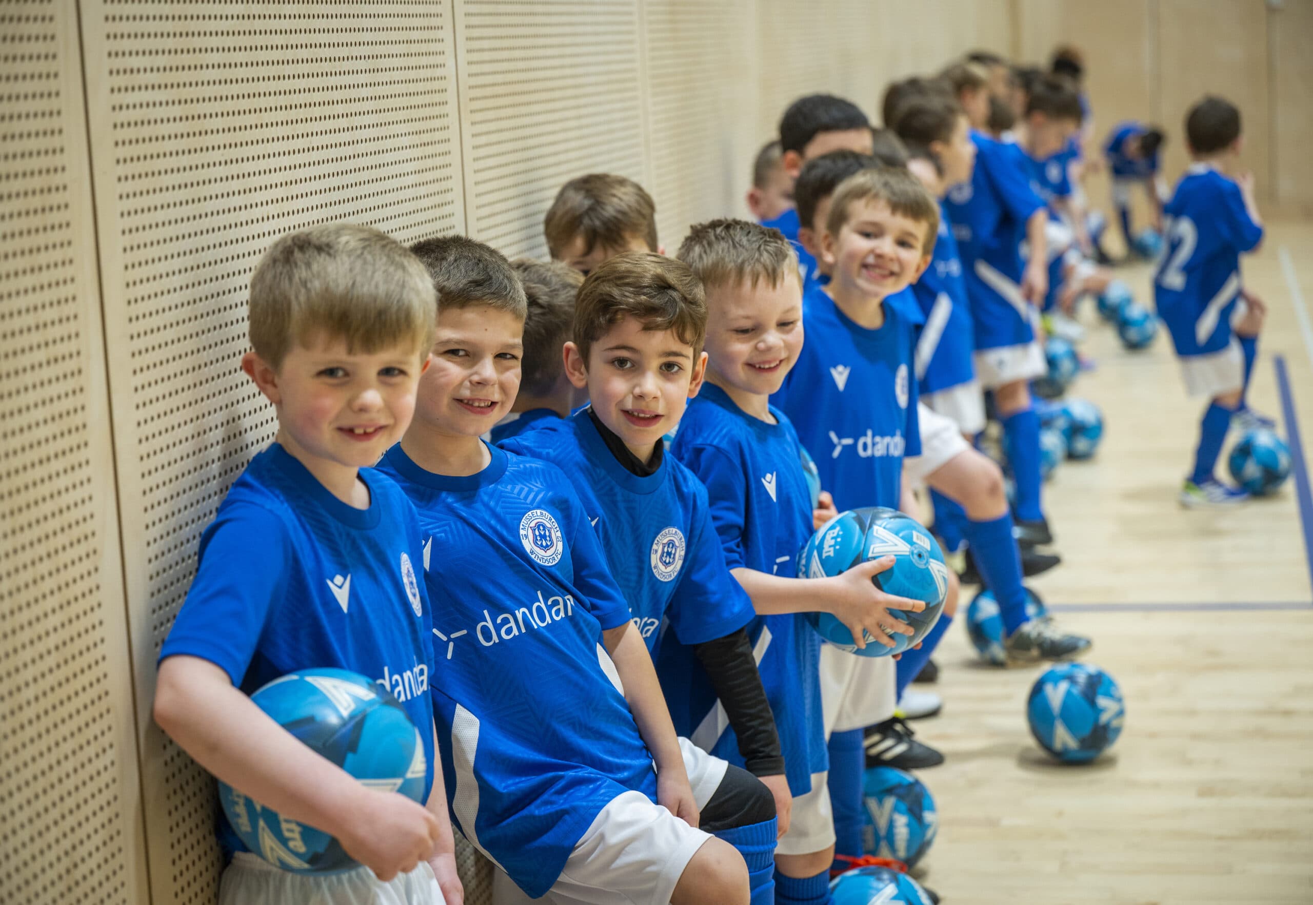 Youth Football Gets a Boost: Musselburgh Windsor FC Welcomes New Kits for 2025