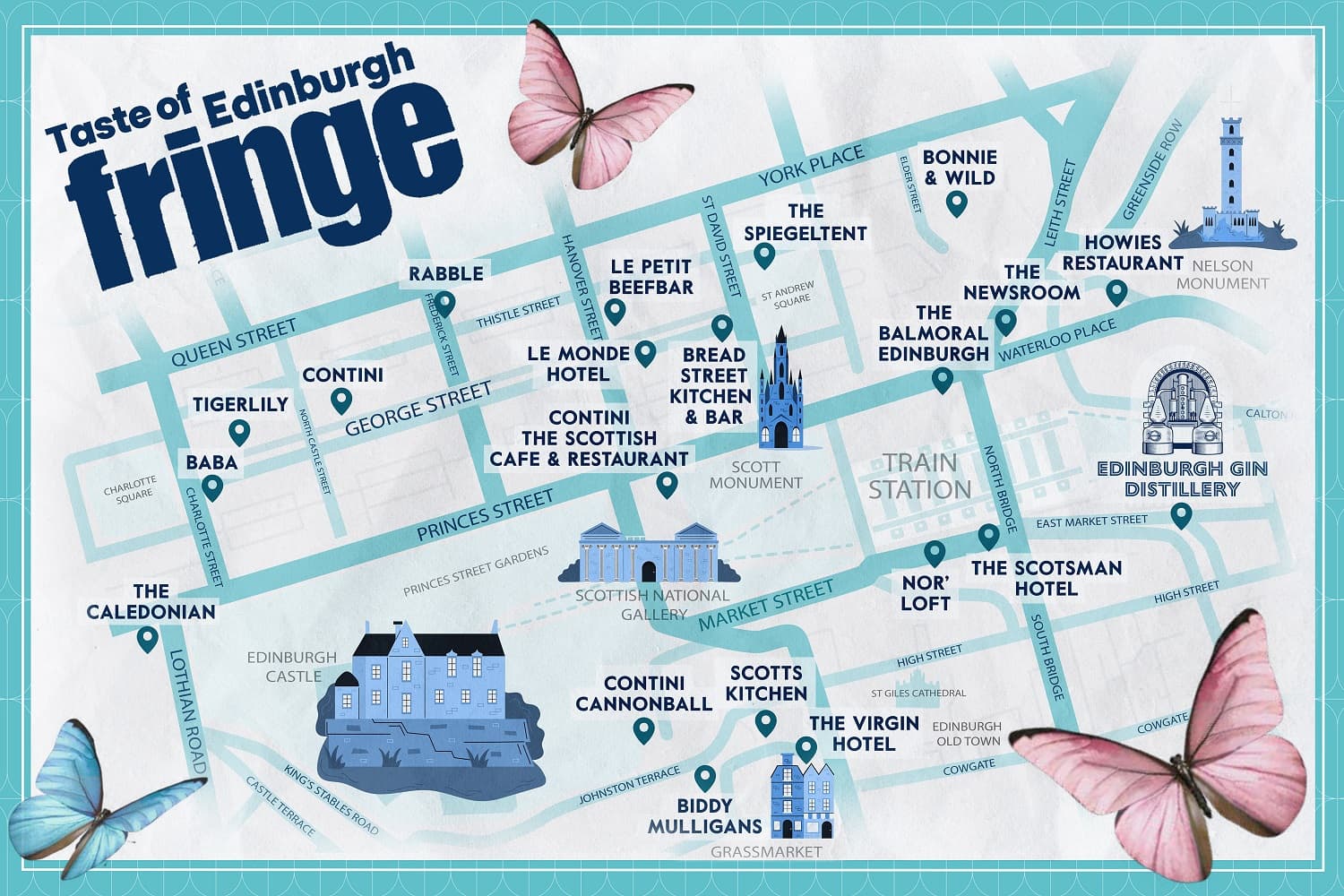 The Ultimate Foodie Guide to the Edinburgh Fringe Festival