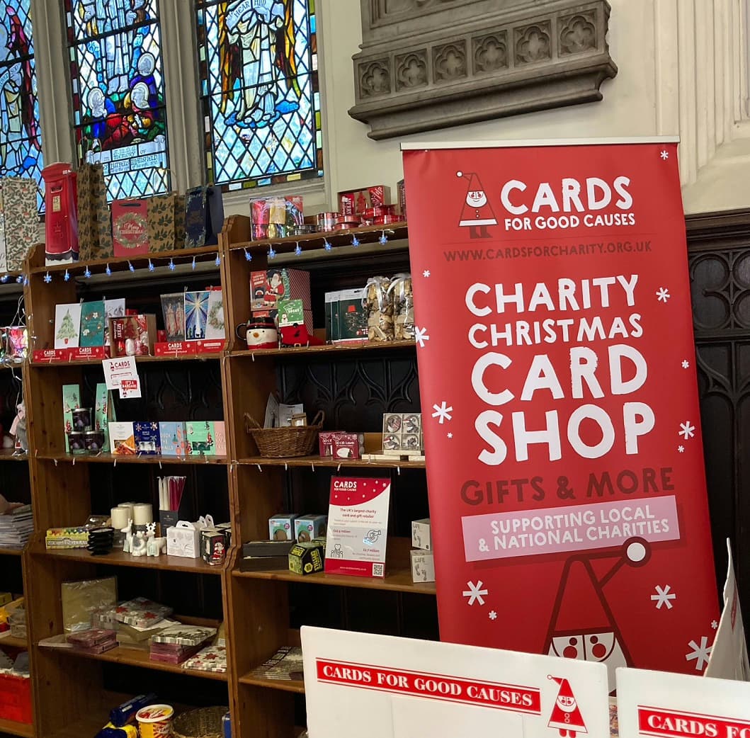 Festive Favourite Returns: Charity Christmas Card Shop Reopens at St John’s, Edinburgh