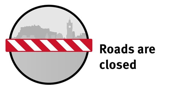 Road Closures This Afternoon