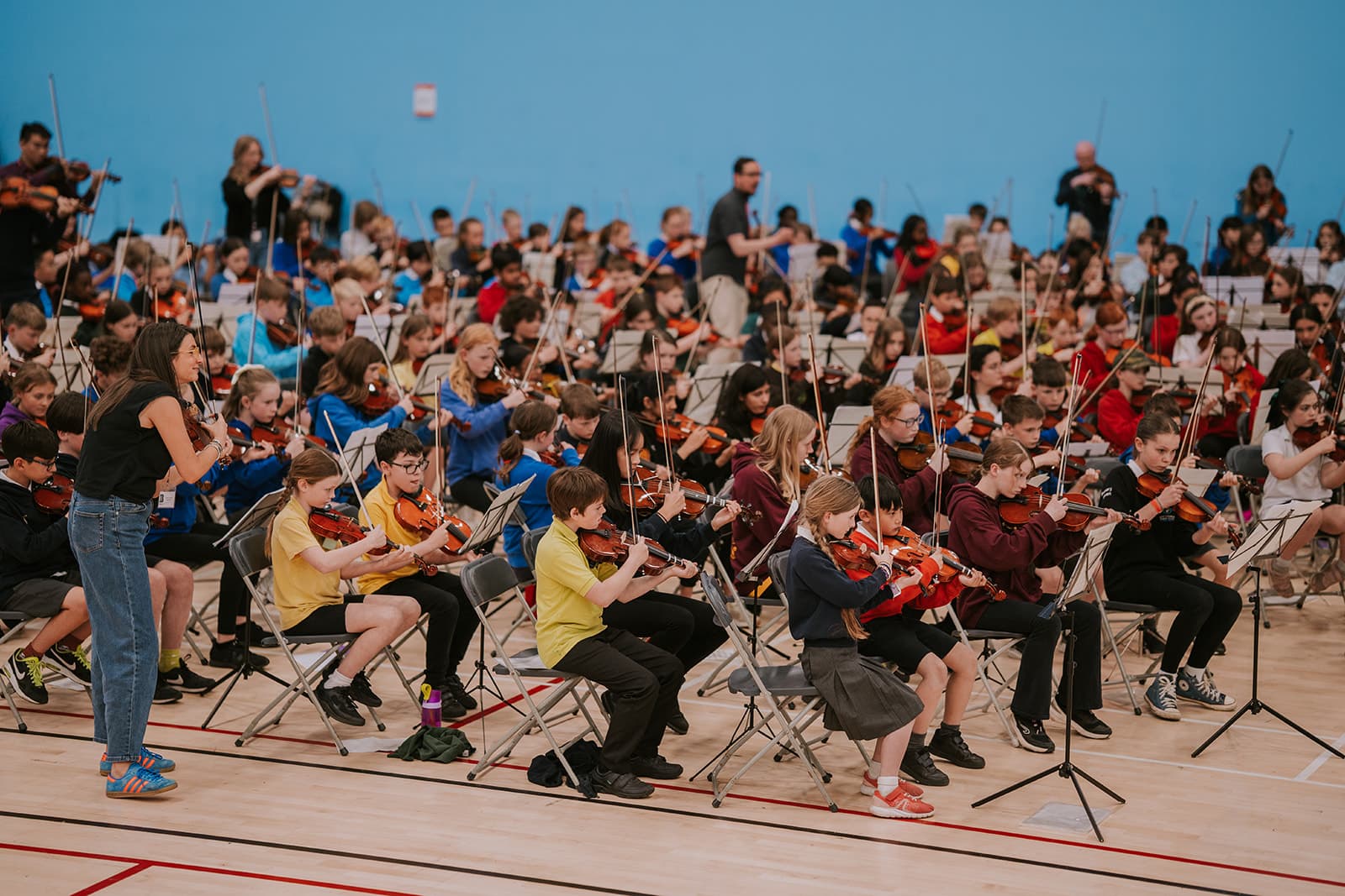 Over 400 Young Edinburgh Musicians Join Benedetti Foundation for Unforgettable Strings Day