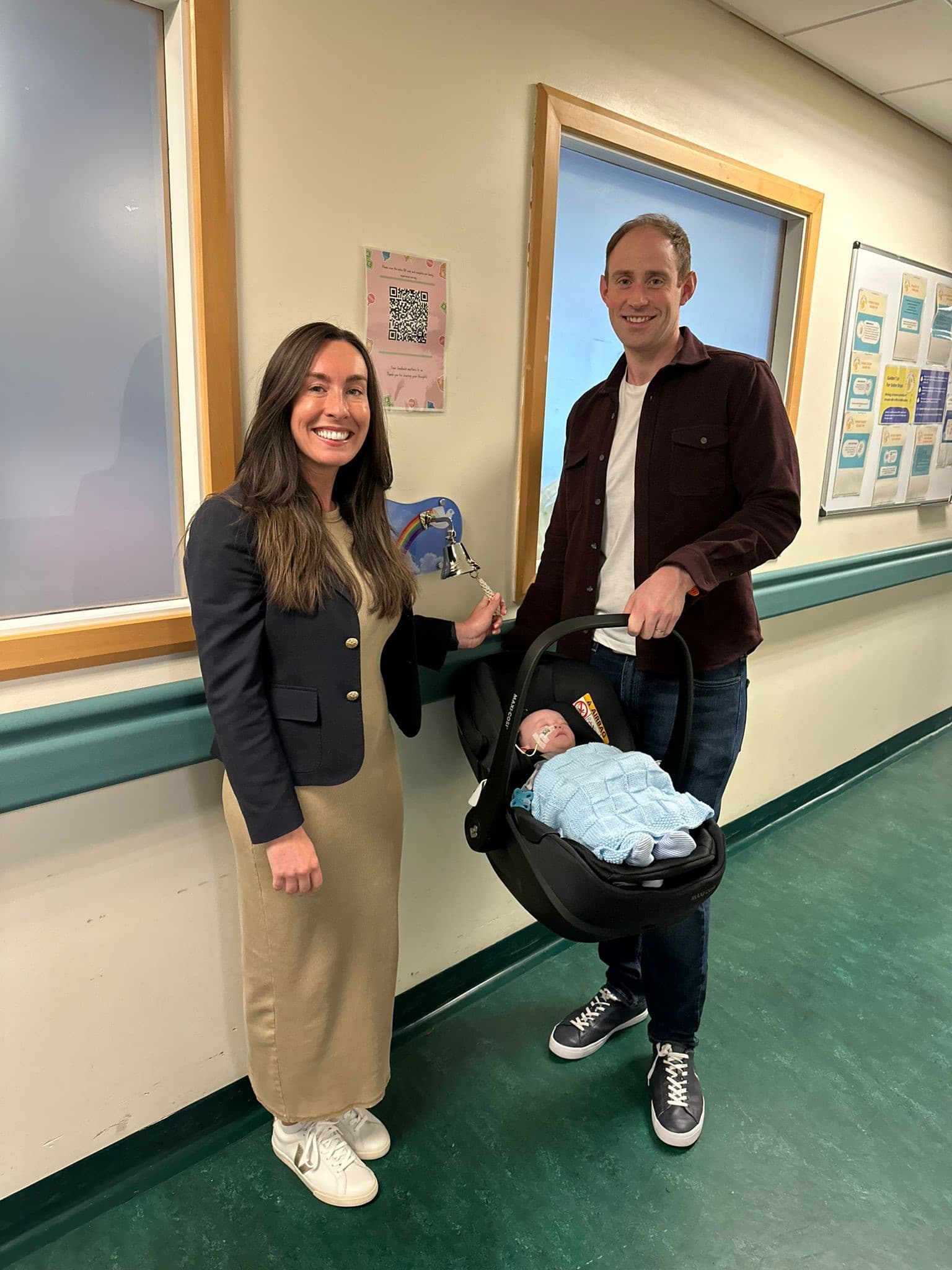 Couple Cycle for the Charity That Helped Save Their Premature Baby’s Life