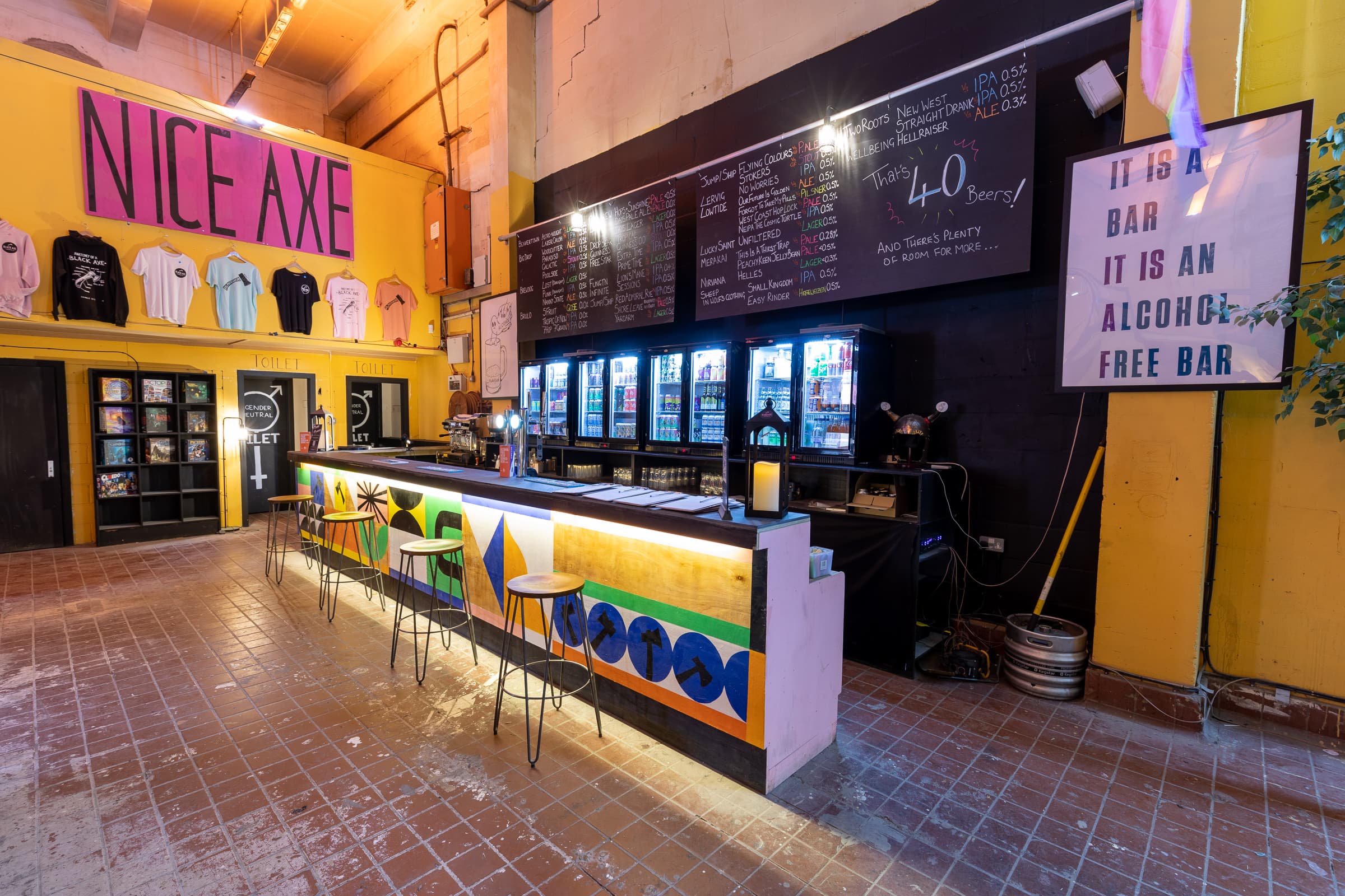 Edinburgh’s Black Axe Throwing Co Launch Very Own Venue And UK’s Largest Alcohol Free Bar