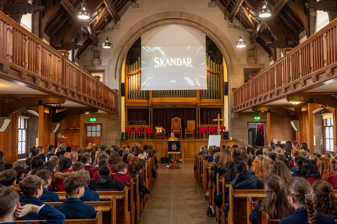 Literary Celebration: Merchiston Hosts Exclusive Launch for AF Steadman’s Latest Skandar Adventure