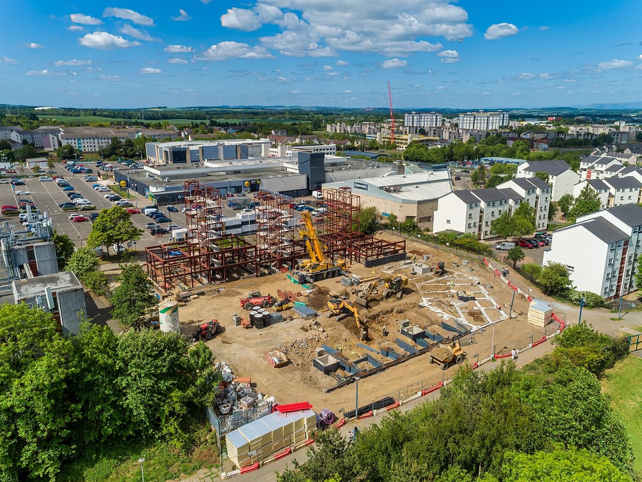 Construction Progresses on Edinburgh’s Latest 20-Minute Neighbourhood Vision