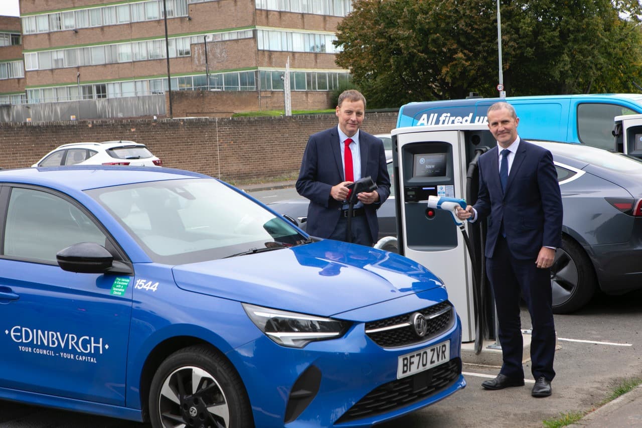 New Electric Car Charging Points Get World EV Day Photo Coverage