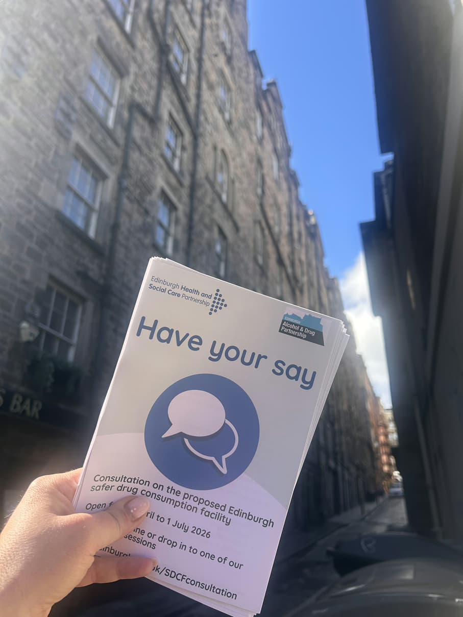 Edinburgh Seeks Community Feedback on Plans for Supervised Drug Consumption Facility