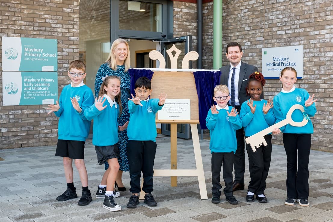 Edinburgh’s Maybury Primary Welcomes Pupils to Innovative, Sustainable Campus