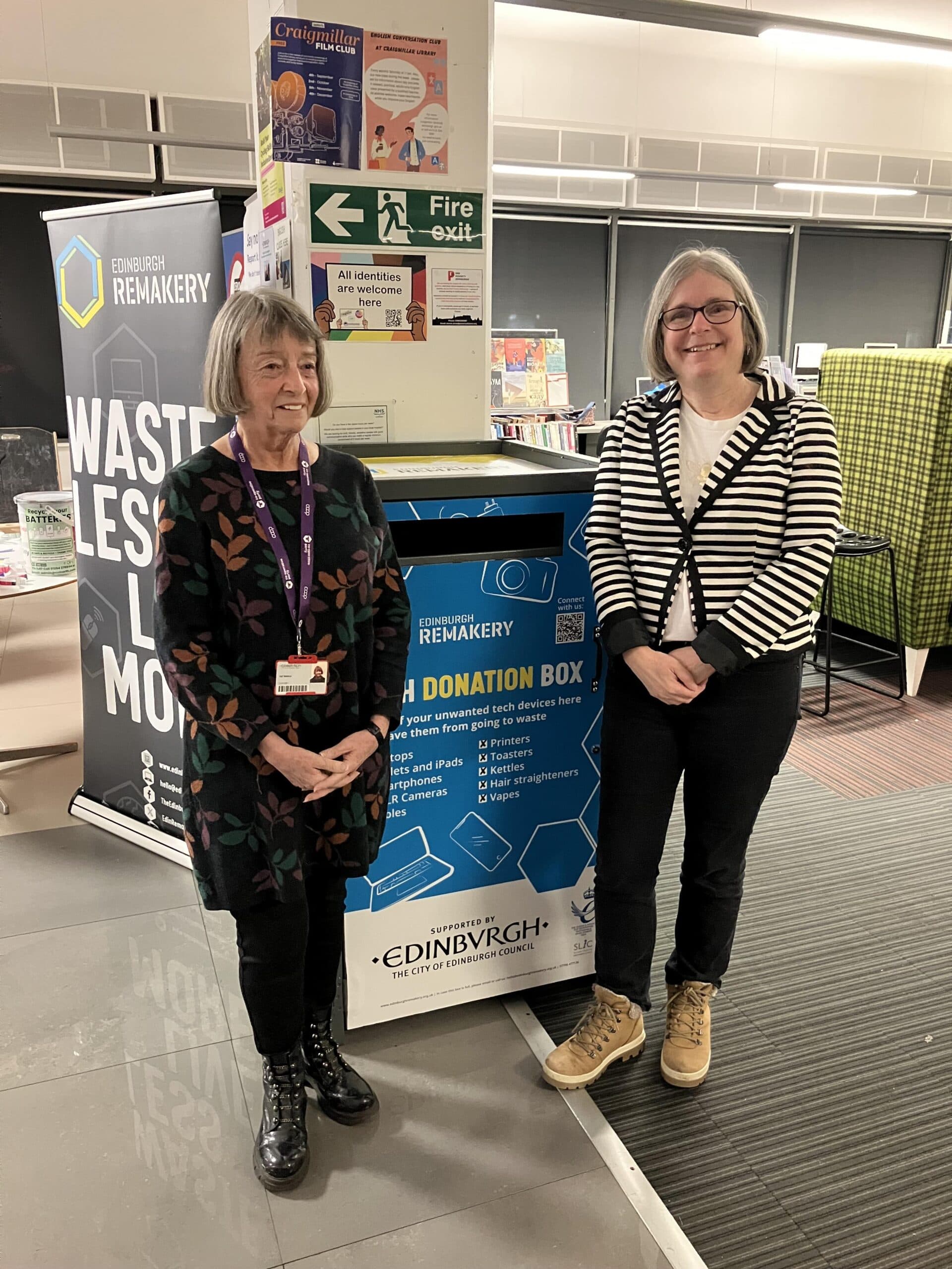 Edinburgh Libraries Launch Citywide Tech Recycling Programme