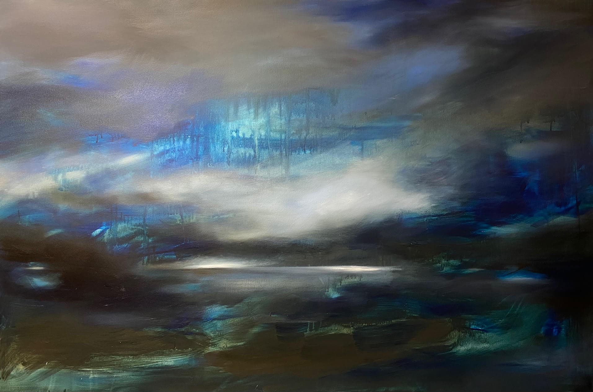Stormy Seas Inspire Gill Knight’s First Solo Exhibition