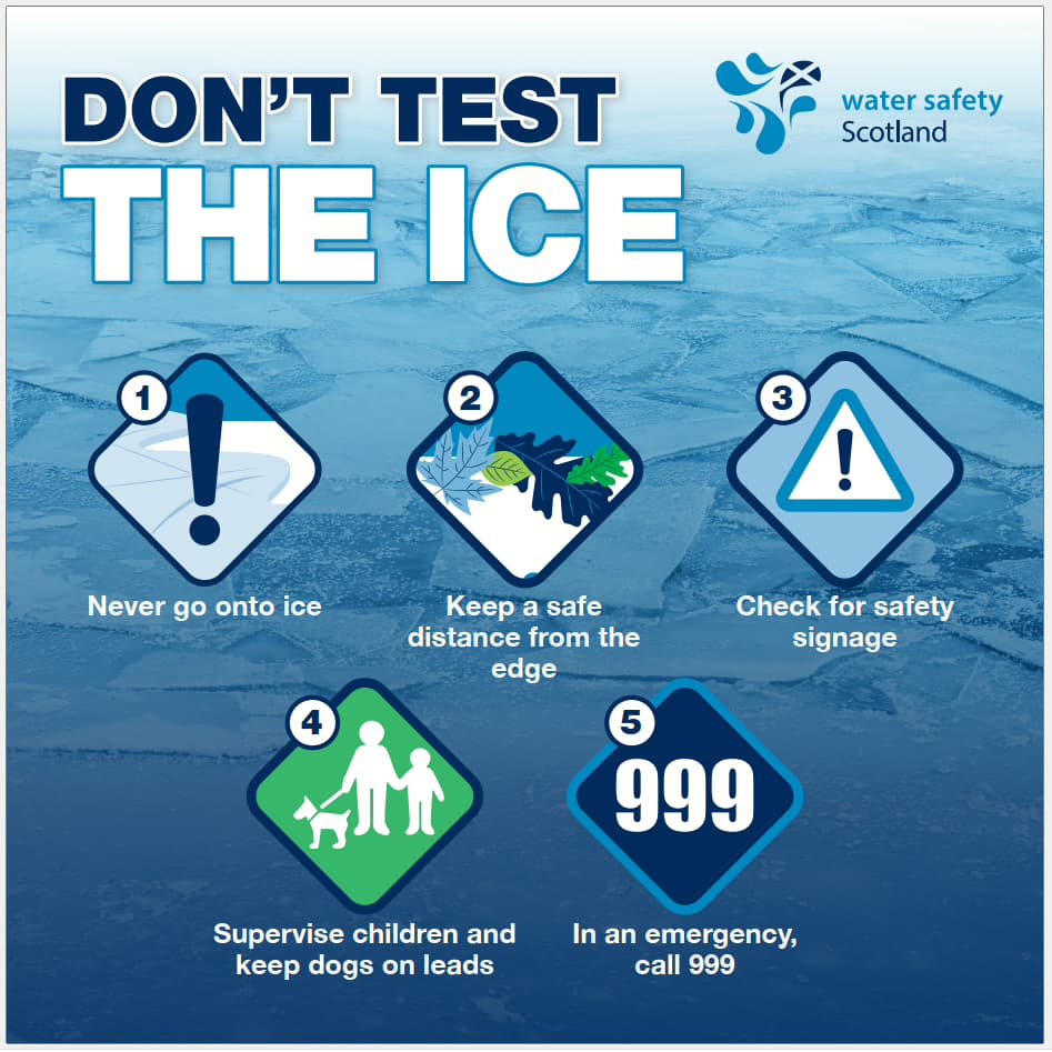 Water Safety Scotland Issues Urgent Ice Safety Advice for Winter Walkers and Pet Owners