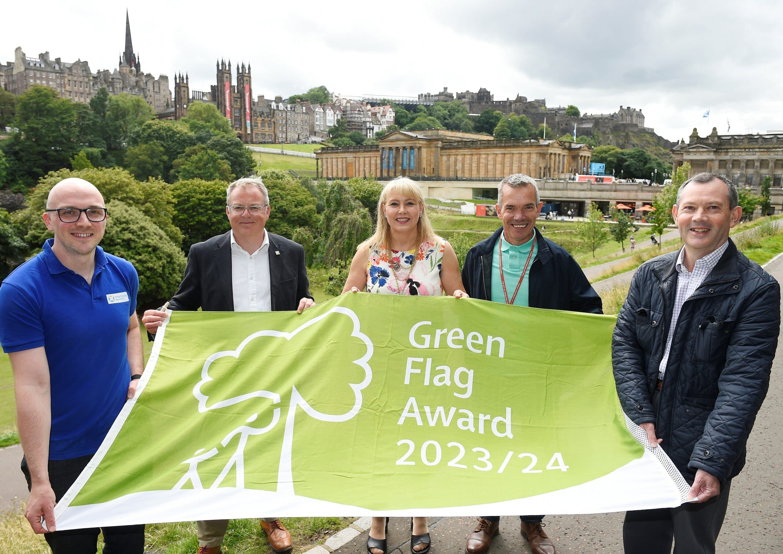 Edinburgh: Scotland’s Green Flag Glory – 38 Parks and Green Spaces Honored in 2023