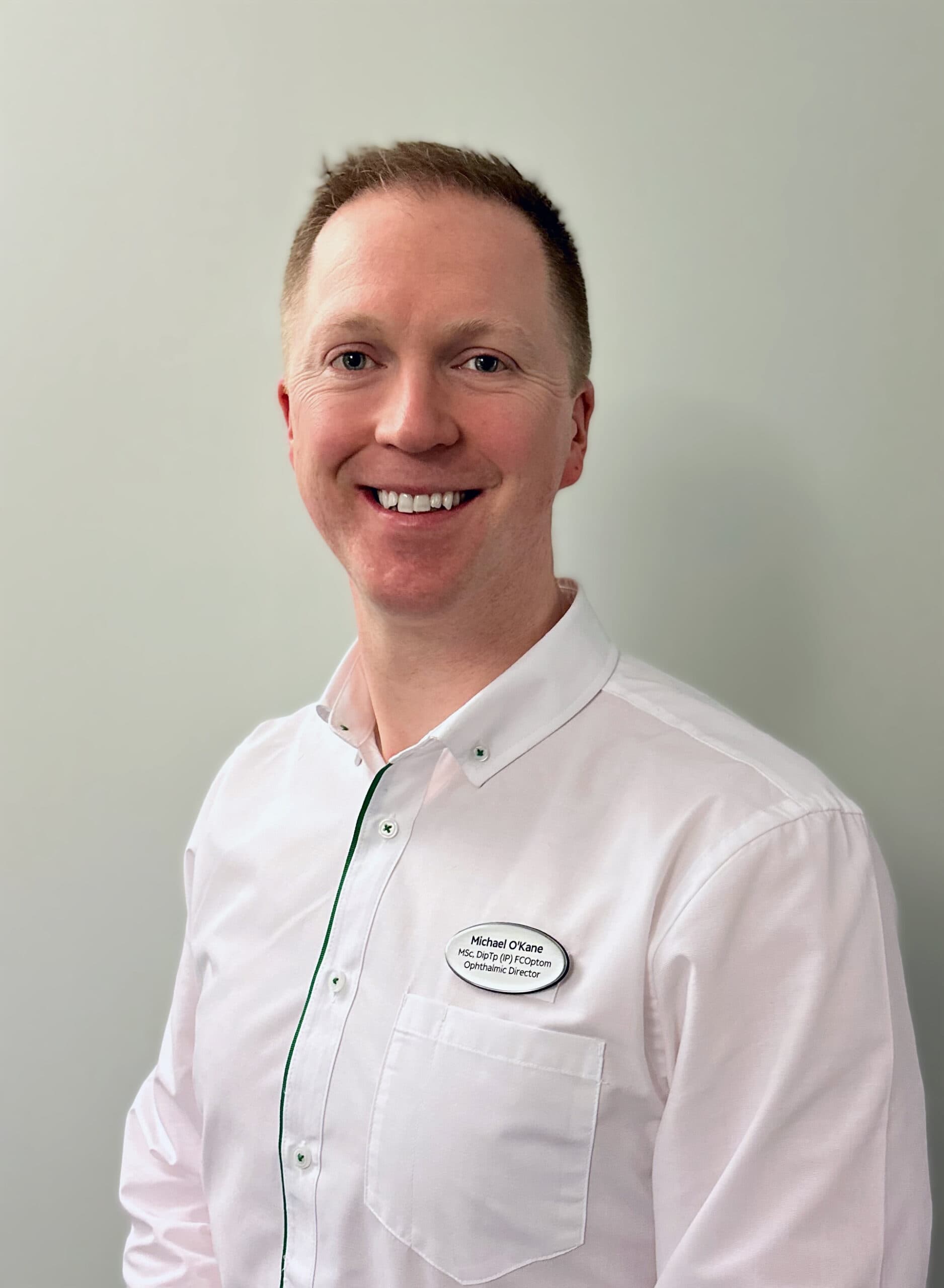 Edinburgh Optometrist Michael O’Kane Shortlisted for Prestigious ‘Optometrist of the Year’ Award