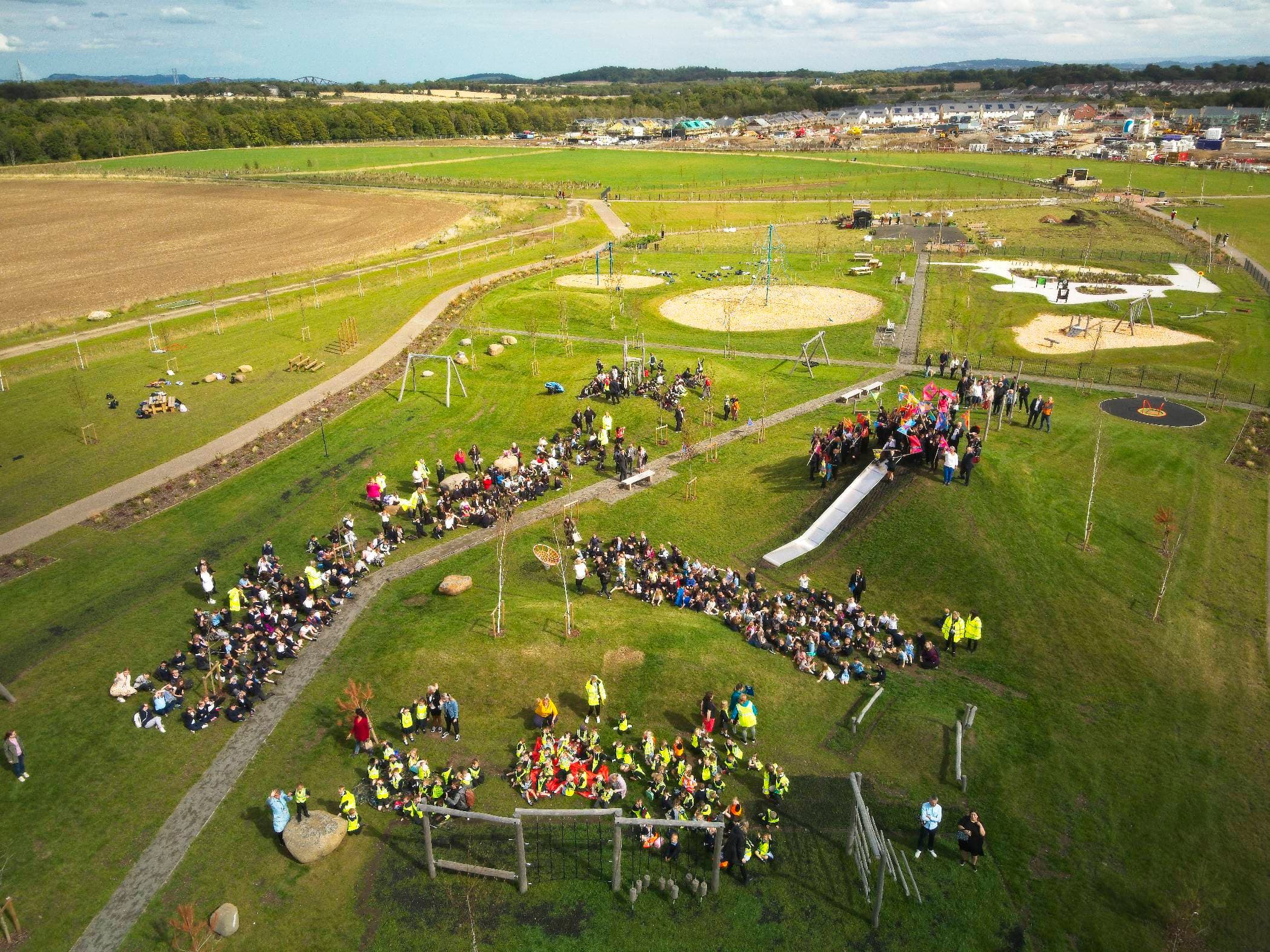Auldcathie Playpark Open for Monkey Business