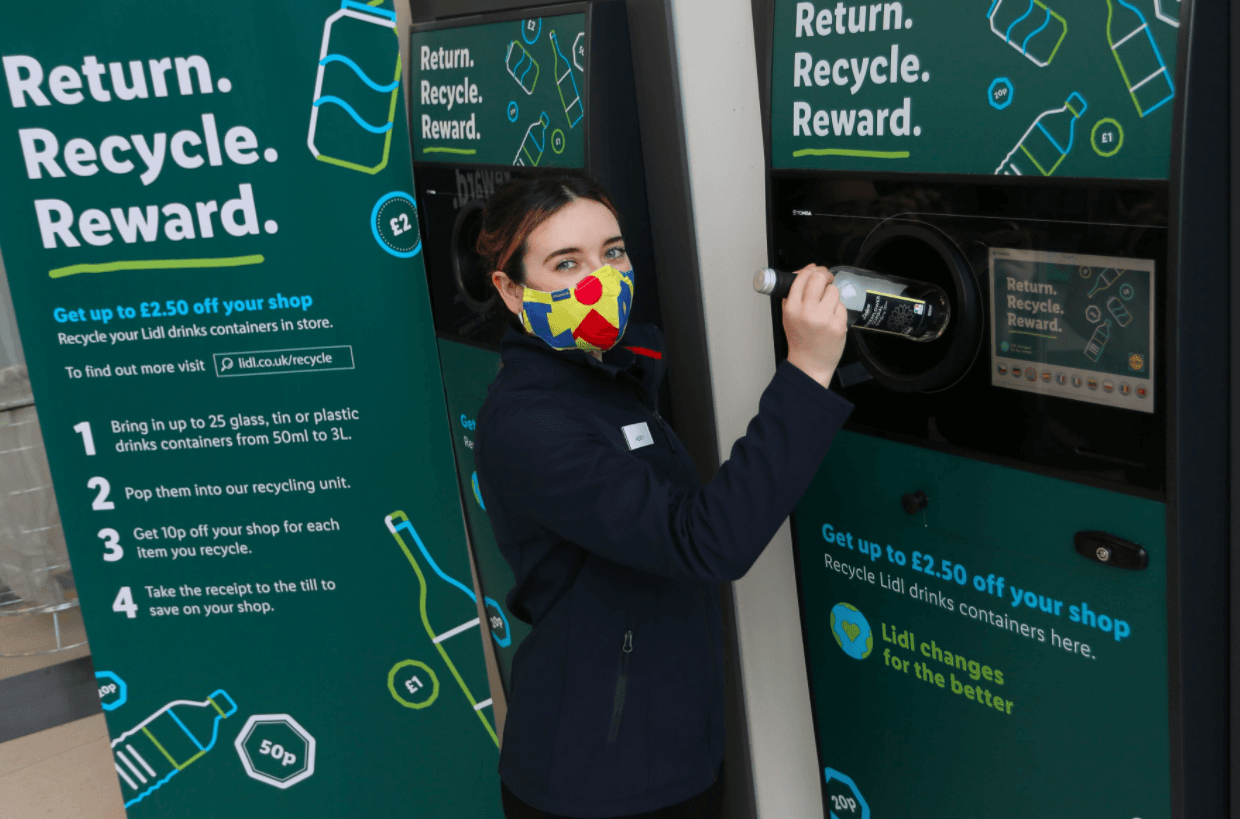 Lidl Launches Landmark Deposit Return Scheme Trial