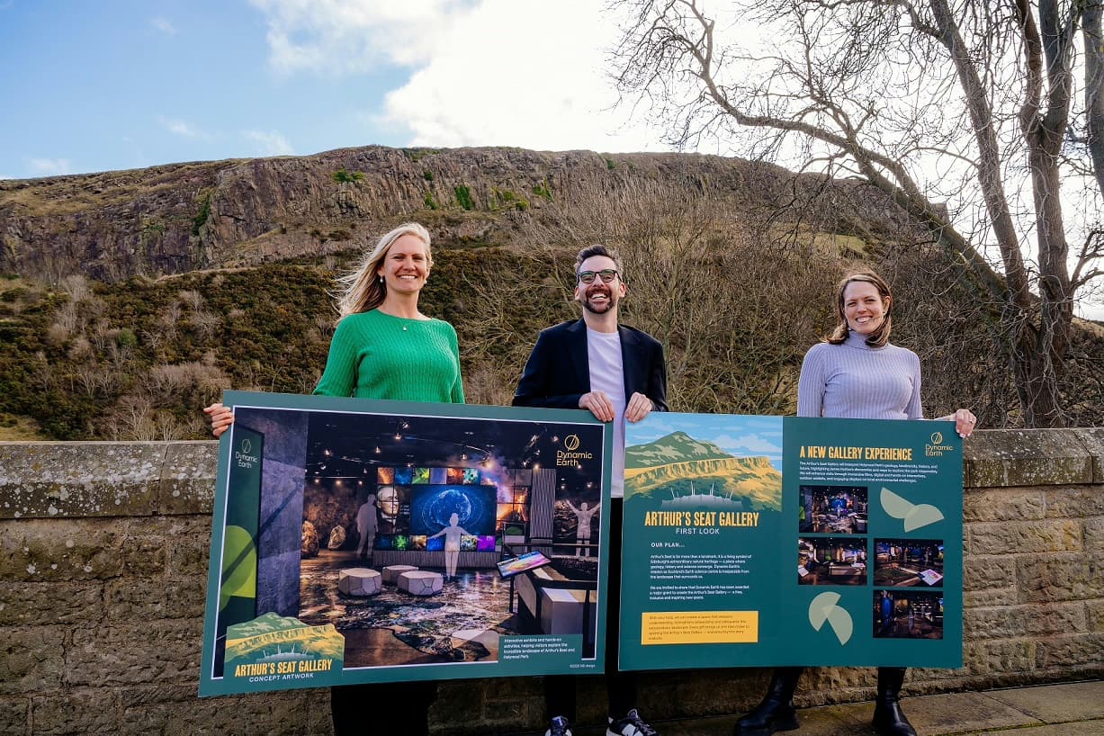 Dynamic Earth Launches £80,000 Appeal for New Arthur’s Seat Gallery