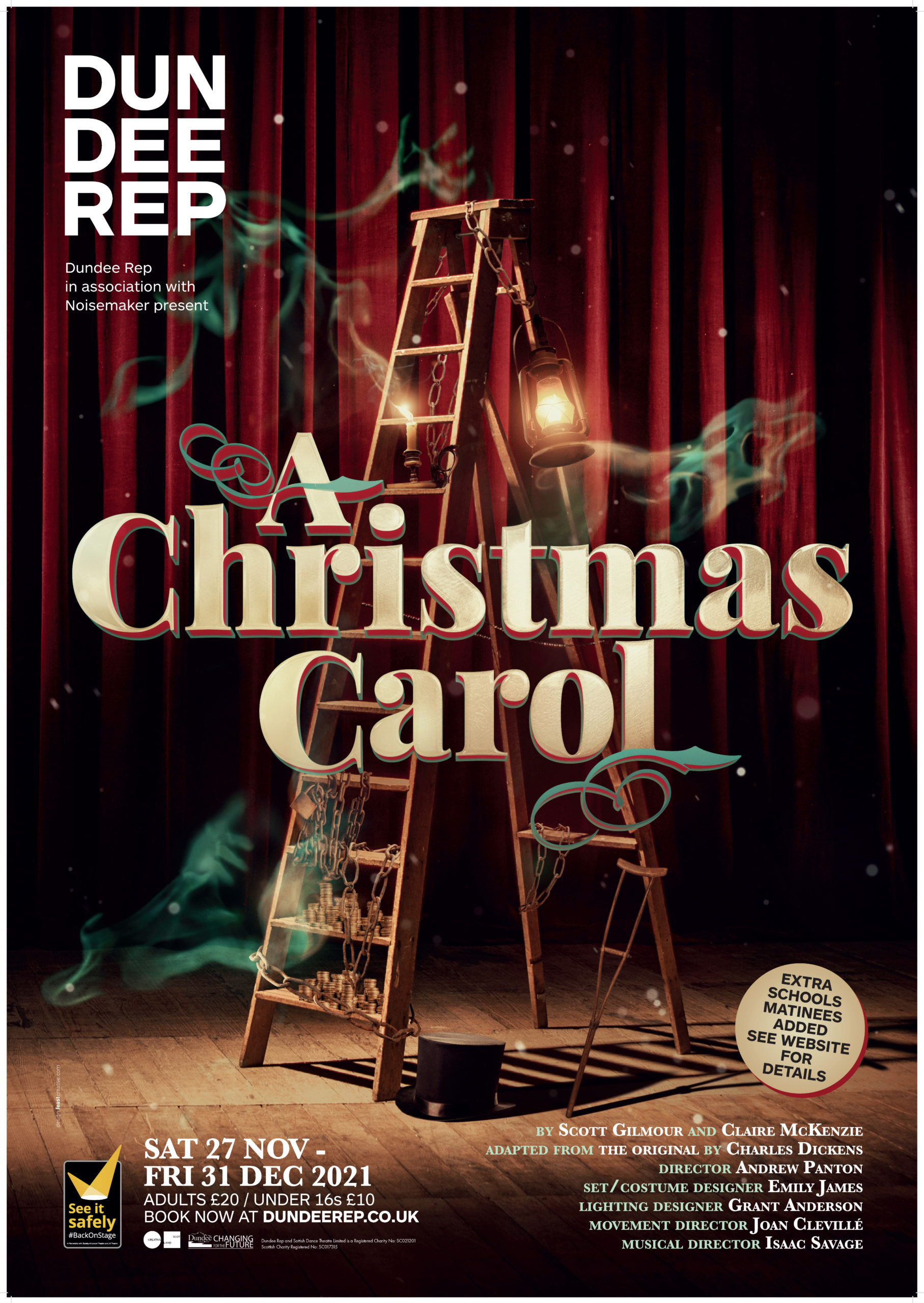  Dundee Rep presents the World Premiere of A Christmas Carol