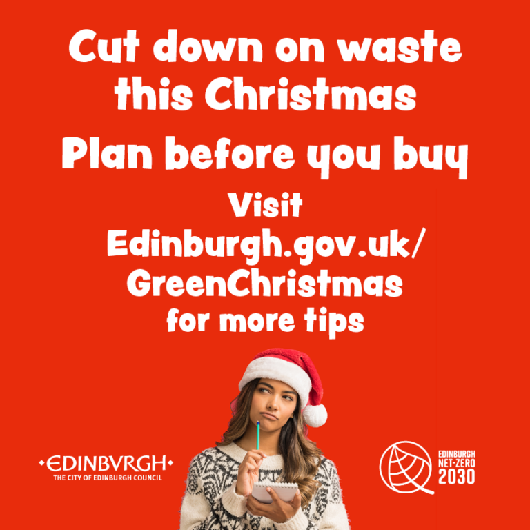 Edinburgh Residents Asked To Buy Responsibly This Christmas