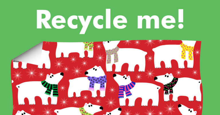 Recycle, reuse, buy responsibly and have a green Christmas!