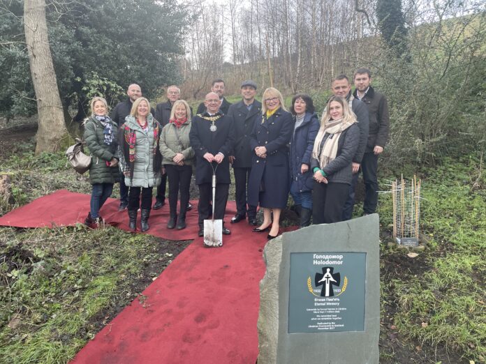 Ukrainian Community in Edinburgh Recognised with a Ceremonial Tree on Behalf of the Late HM The Queen