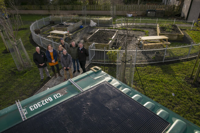 Fresh Start garden goes solar thanks to the power of Council's community benefits scheme