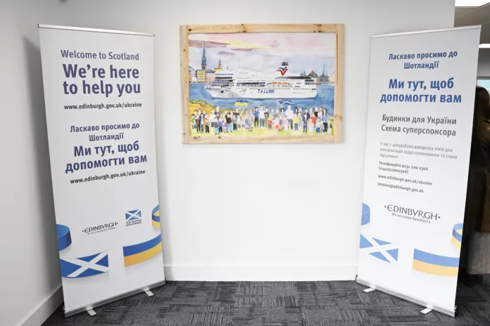 Edinburgh Inaugurates Welcome Hub for Ukrainian Refugees